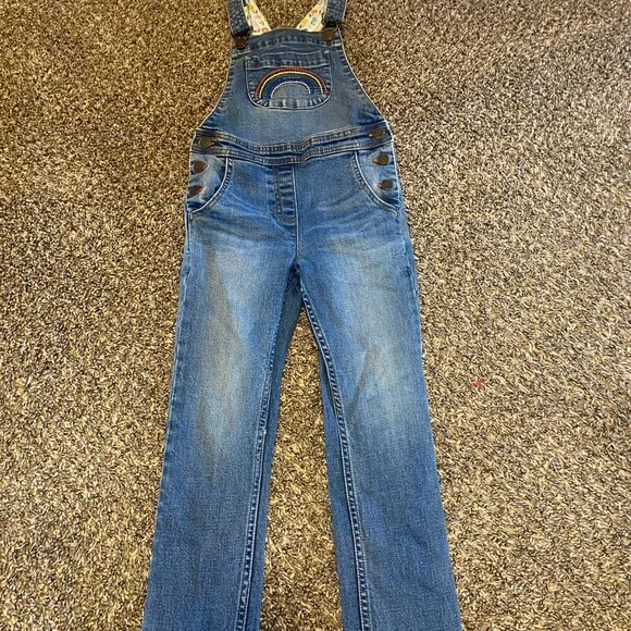Rainbow  Boden Overalls - Blue - Picture 2 of 4